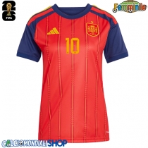 Maglie da calcio Spagna Dani Olmo #10 Prima Maglia Femminile Mondiali 2026  Manica Corta
